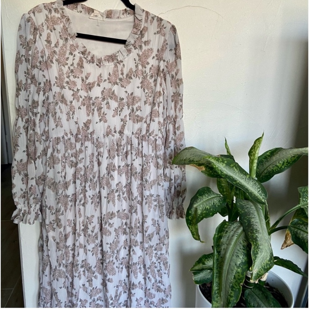 Floral midi dress